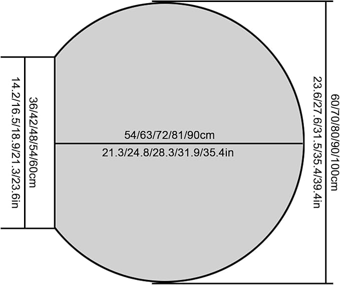 Half circle mirror，half circle mirrors for wall，half moon mirrors for wall，Dimmable LED Vanity Mirror Half Circle,Illuminated Mirror with Demister Pad, Anti-fog bathroom mirror，3 colours dimmable(Tric