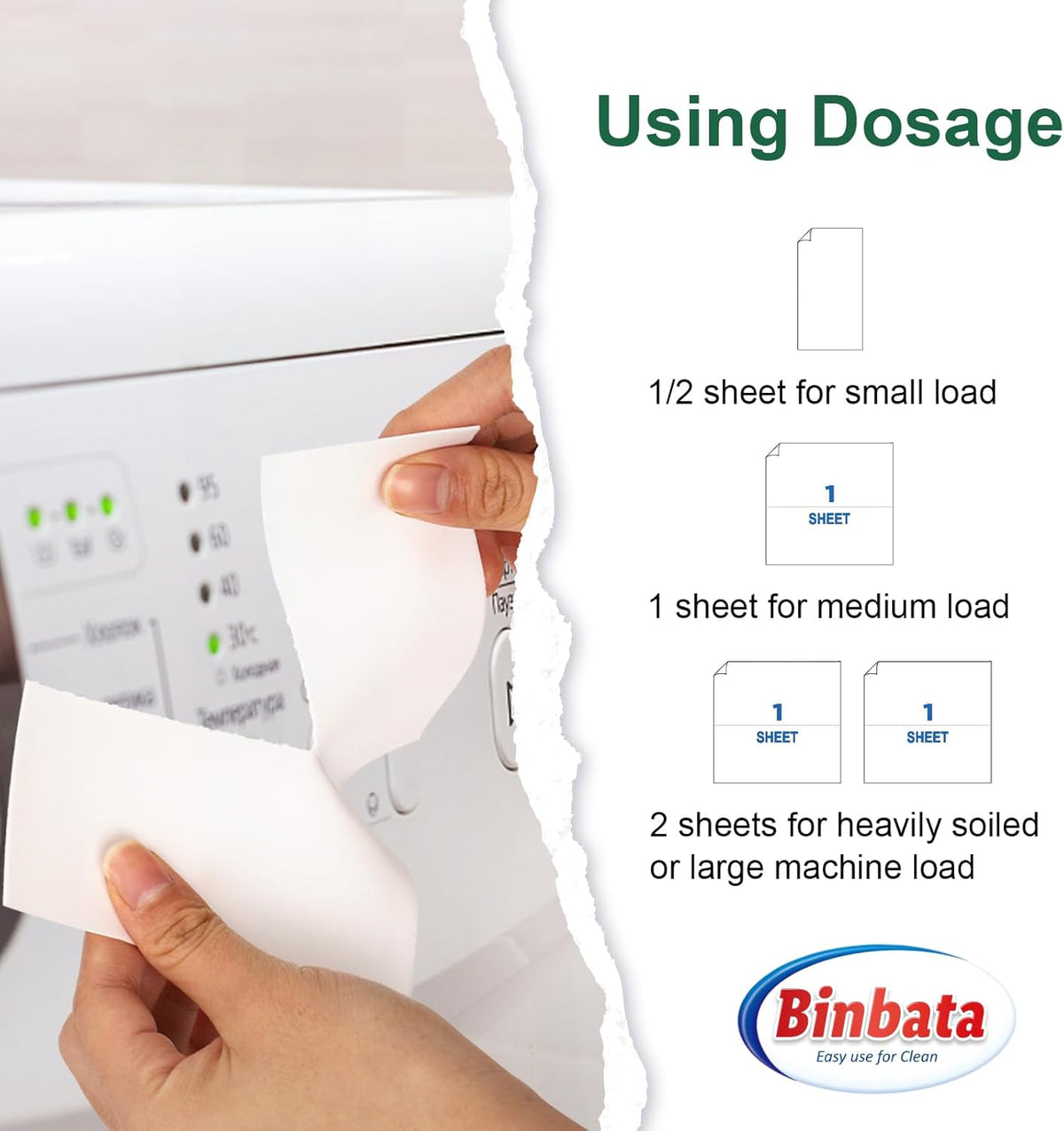 Laundry Detergent Sheets - Up To 128 Loads, Hypoallergenic, Eco-Friendly Forest Scent, Biodegradable, Plastic Free, Liquidless Laundry Sheets Suitable for Sensitive Skin