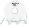 Humphrey's Craft 1/4 Inch Mint Green Double Faced Satin Ribbon - 50 Yards Variety of Color for Crafts Gift Wrapping Bows Bouquet Decoration Sewing Christmas Tree Wedding Invitation Card.