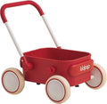 PULA Baby Push Walker with Wheels Toddler Wagon for First Learner Baby Toys 6-12 Months, 1 Year Old Birthday Gifts, Indoors and Outdoors (Red)