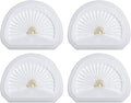 4Pack VLPF10 Replacement Filters Compatible with Black and Decker Hand Vacuum Filter Model # HLVA320J00 HLVA315j & N575266