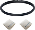 72mm Lens to 67mm Camera Lens Adapter 72mm to 67mm Step Down Ring Adapter Ring for All Brands of UV ND CPL, with Premium Lens Wiping Cloth 2 Pack (72mm-67mm)