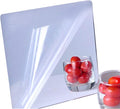 Acrylic Mirror Sheet Self Adhesive Wall Mounted Home Decor Non Glass Sticky Mirror Tile Thickness 0.08in (2mm) Square 12x12 inch