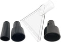 Universal Compatible with All Shop Vacs Extractor Attachment with 2-1/2" & 1-7/8" & 1-1/4" Three Adapters Auto Detailing Vacuum Head Extraction Accessory for Upholstery & Carpet Cleaning