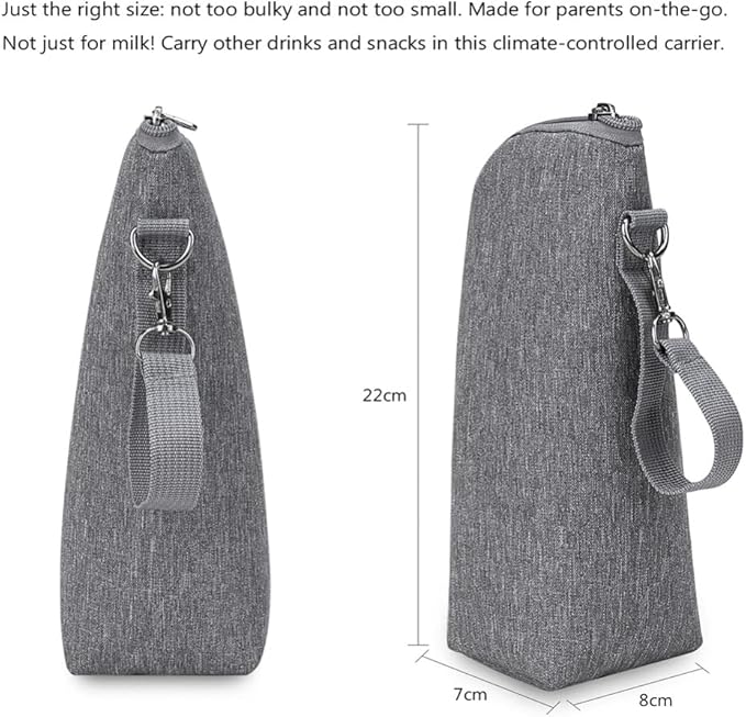 Handy Bottle Bag Milk Bottle Storage Bottle Thermal Pouch Bottle Bag Infant Bottle Pouch Milk Bottle Bag Bottle Oxford Cloth Storage Bag Travel