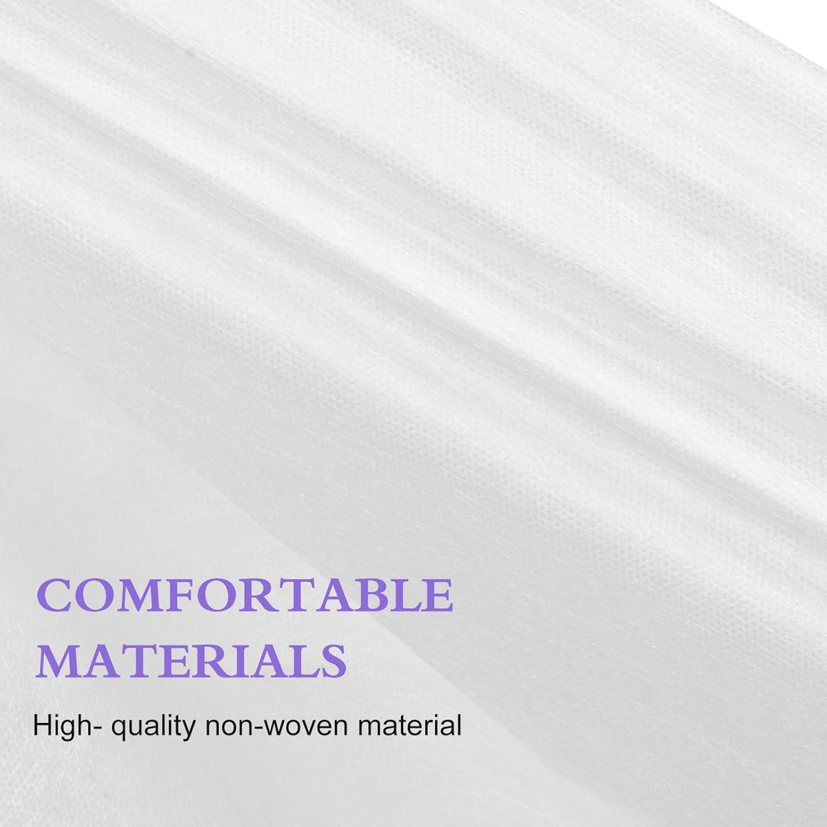 100 Pack Disposable Bed Sheets – 31.5 x 71 in Waterproof Non-woven Sheets for Massage, Spa, Tattoo & Salon Tables(White)