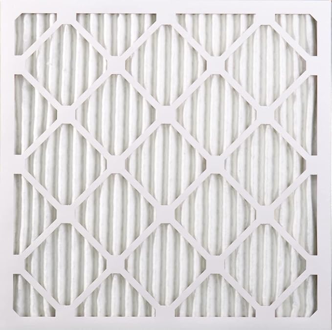 Nordic Pure 20x20x1 (Actual Size: 19 1/2 x 19 1/2 x 3/4) Pleated Air Filters MERV 14 Plus Carbon 2 Pack