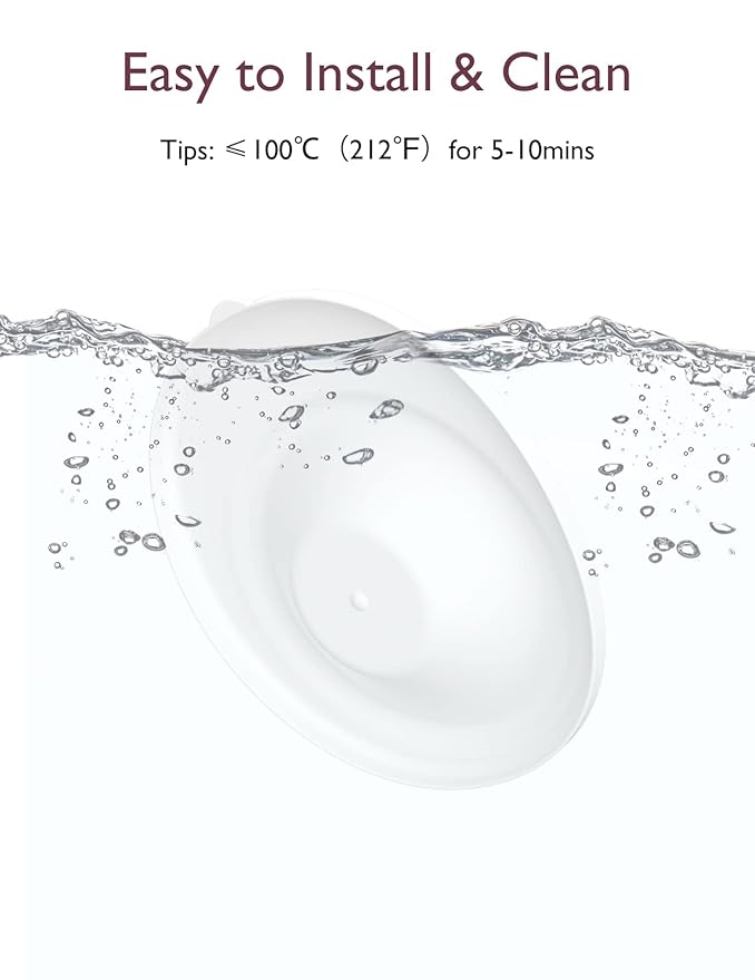 Momcozy Flange Lid Only Compatible with Momcozy M5 NOT for Others. Dust-Proof Flange Cover Original M5 Breast Pump Replacement Accessories, 1 Pack