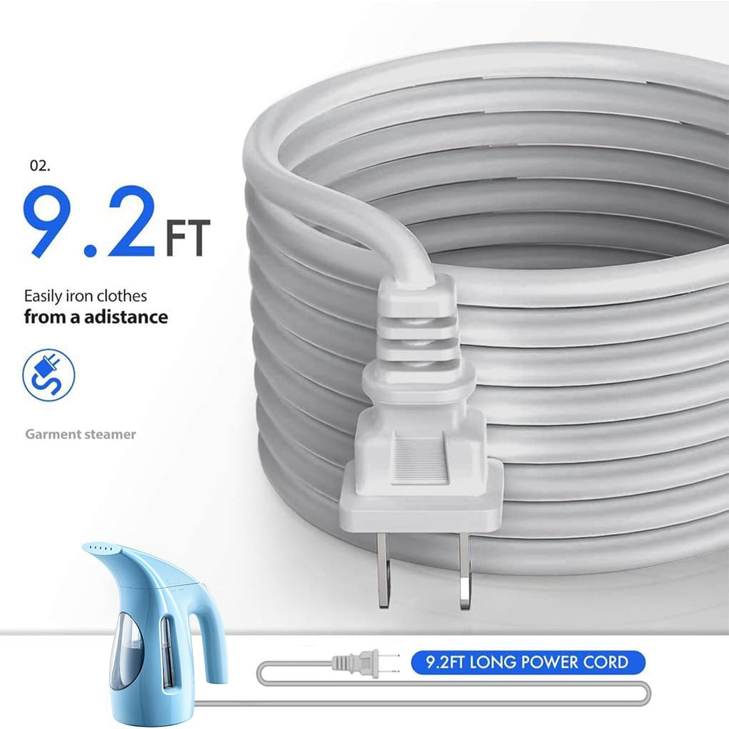HiLIFE Steamer for Clothes, Portable Handheld Design, 240ml Big Capacity, 700W, Strong Penetrating Steam, Removes Wrinkle, for Home, Office(ONLY FOR 120V) (Sky Blue)