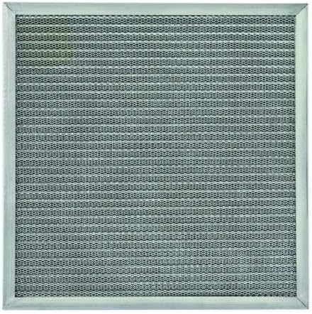 Filter Everything Electrostatic Furnace Filter – Washable Permanent HVAC Filter – 12” x 24” x 1” – MERV 9 – Reusable Air Filter with Durable Aluminum Frame