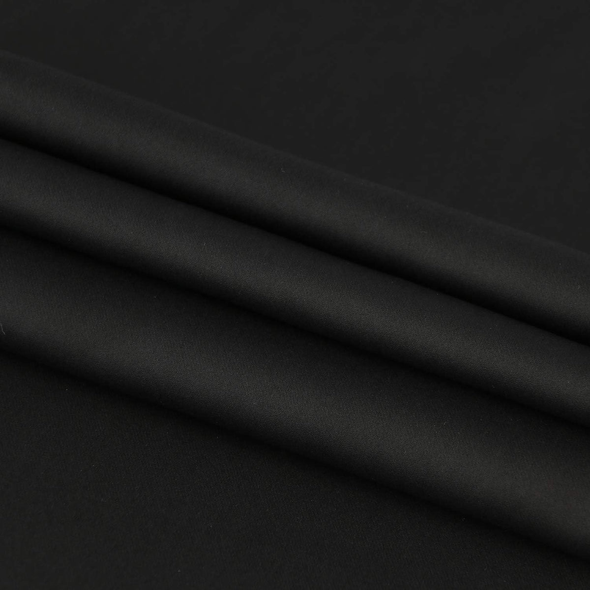 DWCN French Door Curtains – Rod Pocket Thermal Blackout Curtain for Doors with Glass Window, Kitchen and Patio Doors for Privacy, 23 X 72 Inches Long, 1 Curtain Panel with Tieback, Black