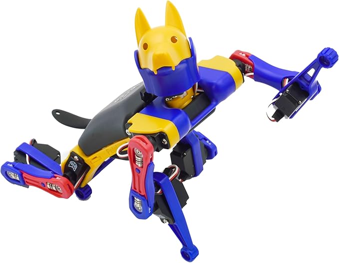 Robot Dog Bittle X (Construction) | Robotics Kit | App & Voice Control Smart Robot | Programmable Open Source Coding Robot Kit | STEM & Robotics Education for Teens, Coders, Geeks, & Students