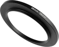 46-58mm Metal Step-Up Ring Adapter Compatible with Mirrorless Cameras DSLR Lens, UV CPL ND Filter Thread Converter, Black