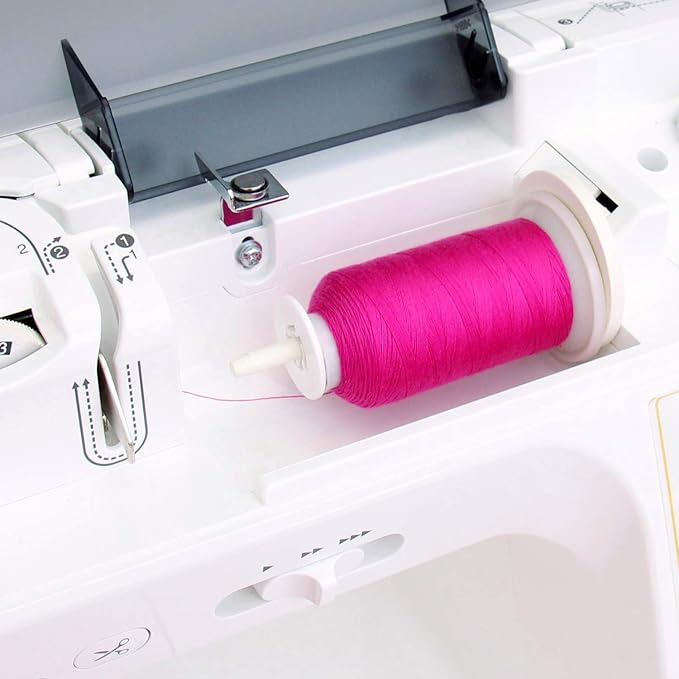 Threadart Polyester All-Purpose Sewing Thread - 600m - 50S/3 - Old Gold