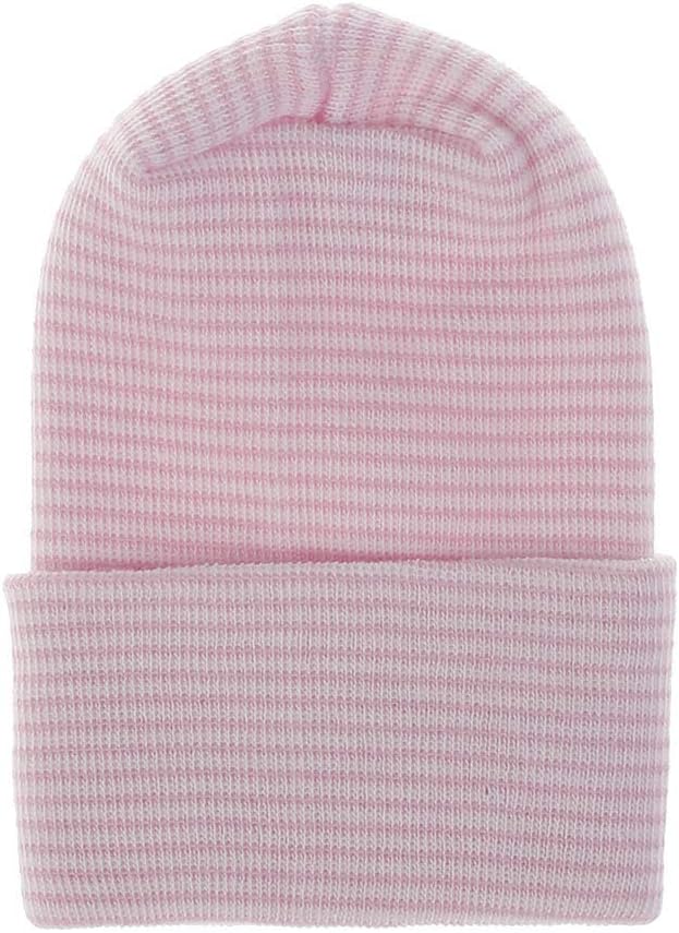 Baby Caps and Mittens Newborn Hospital Beanie Hats No Scratch Gloves Soft Babies Gift Set for Boys Girls