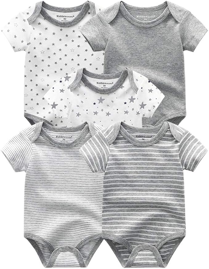 Kiddiezoom Unisex Baby Layette Essentials Giftset Clothing Set 19-Piece For Newborn Baby