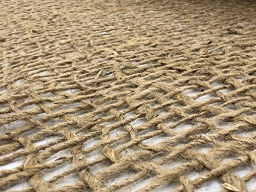 AK TRADING CO. SoilSaver-10Yard AK-Trading 10 Yards (30 feet Long) -120 Sq. Ft. Coverage Jute Erosion Control, Soil Saver Mesh Blanket-48 Wide x 10 Yards, 10 Yards, Natural - size: 10 Yards