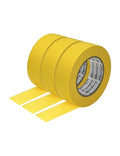Professional Auto Body Painters Tape, Yellow, 1.41in x 60 yards/3 Rolls, Heat Resistant, No Residue, UV & Moisture Resistant, Ideal for Auto Body Painting, Cars, Trucks, Motorcycles