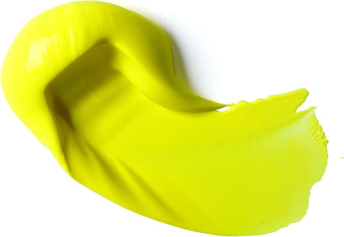Liquitex Professional Heavy Body Acrylic Paint, 2-oz (59ml) Tube, Fluorescent Yellow