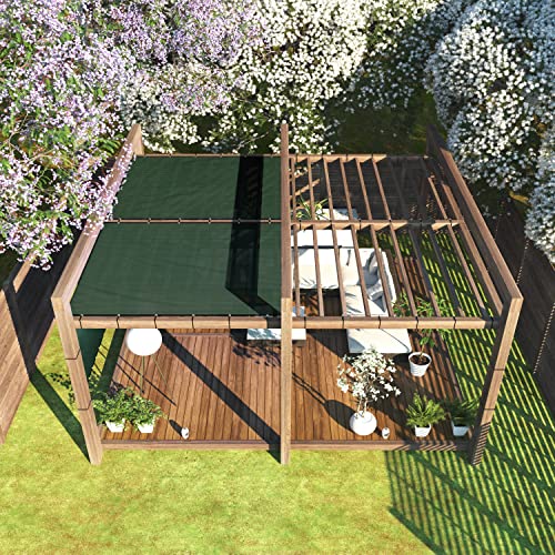 ColourTree 4' x 9' Black Fence Privacy Screen Windscreen Cover Fabric Shade Netting Mesh Cloth - Commercial Grade 170 GSM - Cable Zip Ties Included - We Make Custom Size - color: Black 2nd Generation, size: 0 4' x 0 9'