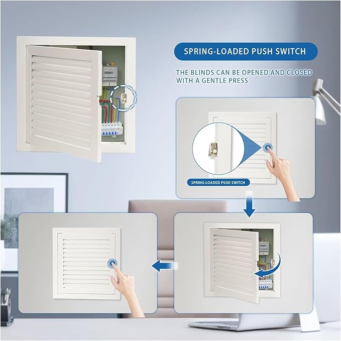 Decorative Return Air Grille Cover, Wall/Ceiling Vent Cover with Adjustable Design, Durables & Easy-to-Install for Home & Office, Cold Air Return Vent Cover(32x32in (81x81cm))