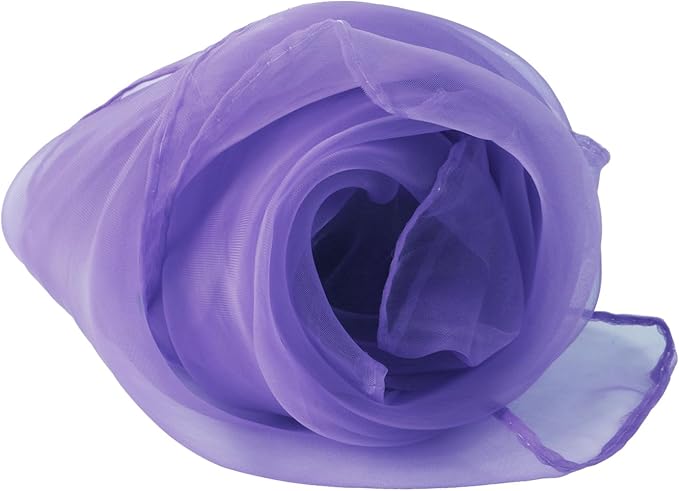Larcele 12 Pieces Juggling Dance Scarf for Performance Prop Accessory 24 x 24 inches WDSJ-02
