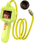 Borescope Snake Camera Endoscope with Light & Flexible Tube for Kids - Educational STEM Science Toy for Boys & Girls Ages 3-10, Birthday for Nature Exploration - Green