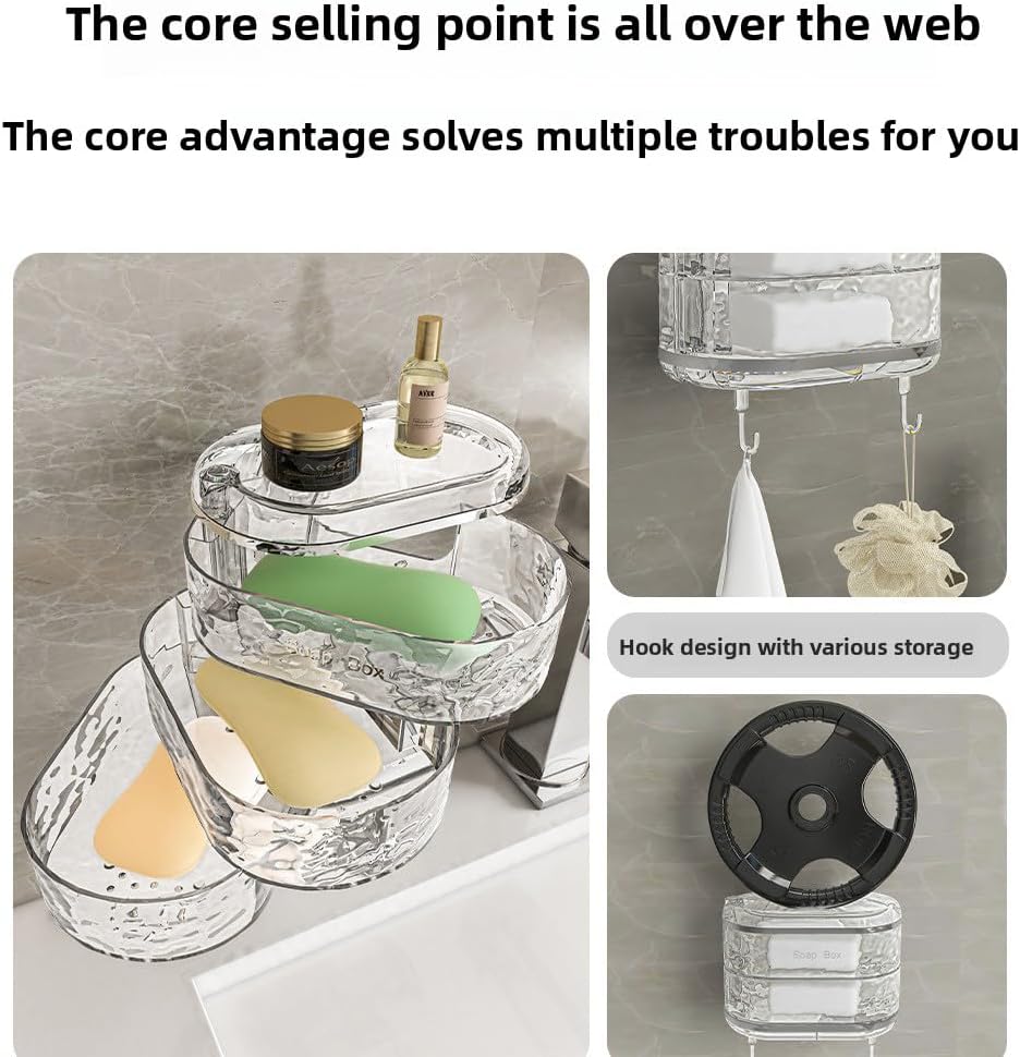 Soap Bar Holder for Shower Wall ONE