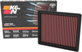 K&N High-Flow Original Lifetime Engine Air Filter: Increase Power: Premium, Washable: Compatible with 2.5L 2020-2025 Ford/Lincoln: Escape, Maverick, Corsair, 33-5122