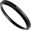 52-55mm Metal Step-Up/Down Ring Adapter Compatible with Mirrorless Cameras DSLR Lens, UV CPL ND Filter Thread Converter, Black