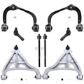 Detroit Axle - 4WD Front End Control Arms Kit for 05-08 Ford F-150 Lincoln Mark LT, 4 Upper & Lower Control Arms 4 Tie Rod Ends