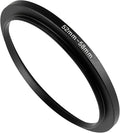 52-58mm Metal Step-Up/Down Ring Adapter Compatible with Mirrorless Cameras DSLR Lens, UV CPL ND Filter Thread Converter, Black