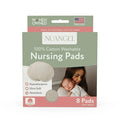 Natural Cotton Washable Nursing Pad, Essential for Newborn Care, Perfect Breast Pads for Leaking Milk, Nipple Pads for Nursing Newborns, Must-Have for Breastfeeding Moms (8 Pads per Package)