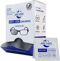 Anti Fog Wipes for Glasses, 120 Count,Pre-Moistened Cleaning Wipes, Lens Cleaner Wipe for Eyeglasses,Sunglasses,Goggles,Screen,Phone,Individually Wrapped Eye Glasses Cleaner