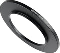 49-72mm Metal Step-Up Ring Adapter Compatible with Mirrorless Cameras DSLR Lens, UV CPL ND Filter Thread Converter, Black