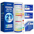 21 in 1 Accurate Drinking Water Testing Kits, 145 Strips + 4 Bacteria Tests, Well and Tap Water Test Kit, Home Test Strips for Lead, Fluoride, Chlorine, Hardness, pH, Iron, Copper, and More