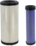 59800-26110 3A111-19130 Air Filter Kit Fit for Kubota Skid Steer Loader SSV65 SSV75 SVL75 SVL75-2 SVL75C SVL75C-2 Replaces# P827653 P829332