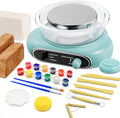 Pottery Wheel for Kids: Complete Pottery Painting Kit for Beginners - Adjustable Speed & Detachable Turntable - Pottery Tools and Art Supplies - Crafts Kits for 6 7 8 9 10 11 12 Year Old Girls & Boys
