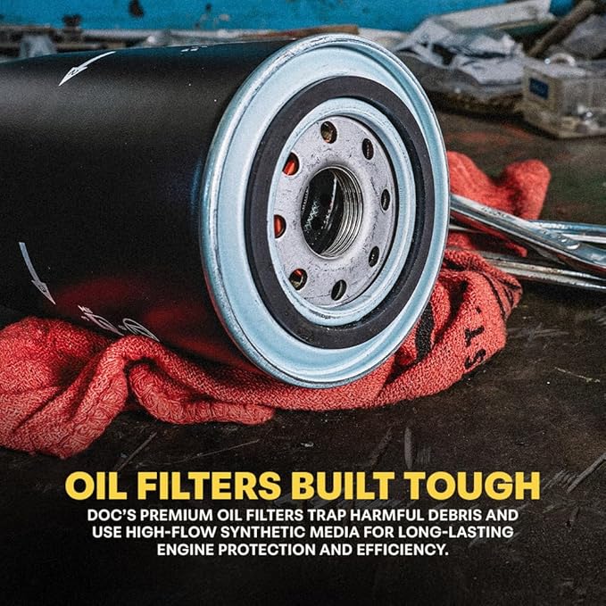 Doc's Diesel Oil Filter D11715 | Compatible with Chevrolet/GMC 3.0L Duramax 2020+ | Replaces PF66