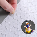 Adhesive Stick dots Two-Sided Sided Mounting Putty Stick Tack for Wall Hanging Crafts Balloons Festival Party Decorations,Clean Removable(0.6"*0.6"-160)