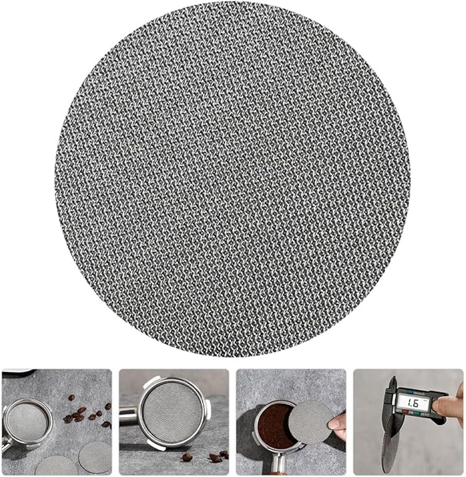 DECHOUS Stainless Filter Screen Portable Manual Coffee Maker Filter Design for Improved Flavor Extraction and Easy to Clean