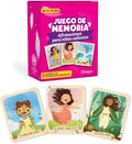 Menique Brilla Memory Matching Game – Spanish Edition – 80 Cards (40 Pairs) with Positive Affirmations for Brave Girls – Mindful Matching Game in Spanish for Confidence and Self-Love