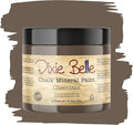 Dixie Belle Paint Company Chalk Finish Furniture Paint - Chocolate (16oz) - Matte Creamy Brown Chic Chalk Mineral DIY Furniture Paint