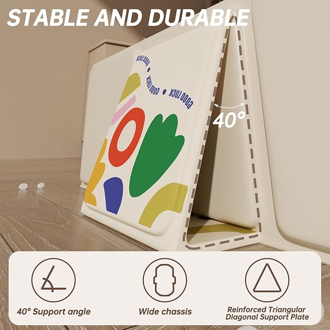 Baby Foldable Kids Bathtub for Infants to Toddler with Non-Slip Base,Easy Storage,Perfect for Small Spaces,White