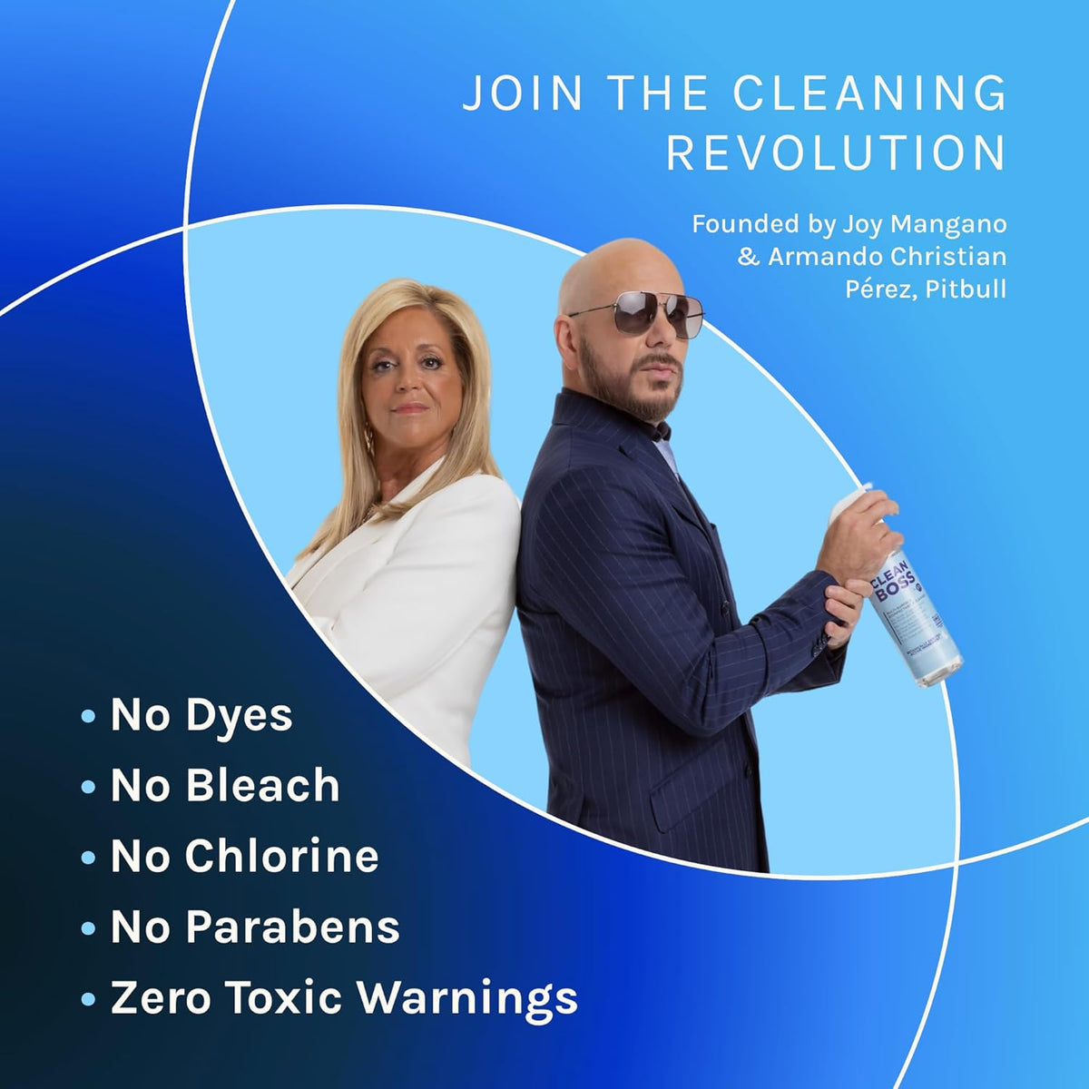 CleanBoss Botanical Disinfectant - Multi-Surface Cleaner - 128 oz - Kills 99.9% of Germs + Cold & Flu Viruses - Fresh Thyme Scent - No Rinse on Food Contact Surfaces - Pet Friendly