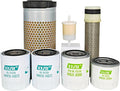 Service Filter Set Compatible with Kubota RTV1140CPX w/ D1105-E3 Engine Utility Vehicle T0270-16320 HH150-32094 12581-43012 HHK20-36990 HHK70-14073 Outer Inner Air Lube Oil Hydraulic HST