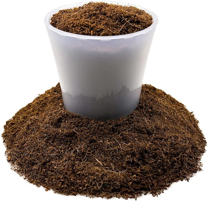 Premium Organic Coconut Coir Mix for Home Gardening - 20 Quart - All Natural Soil Amendment - PH Balanced and Double Washed Coco Coir by Gardenera (4 Bags of 5 Quart)