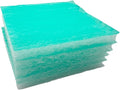 Paint Booth Exhaust Fiberglass Filter Pad, Paint Arrestor for Spray Booth (400/case, 24" x 24")