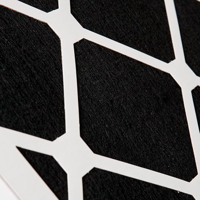 Nordic Pure 20x25x2 (Actual Size: 19 1/2 x 24 1/2 x 1 3/4) Pleated Air Filters MERV 14 Plus Carbon 12 Pack