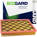 ECOGARD XA11777 Premium Engine Air Filter Fits 2021-2024 MG RX8, 2019-2023 Ford Ranger (Pack of 6)